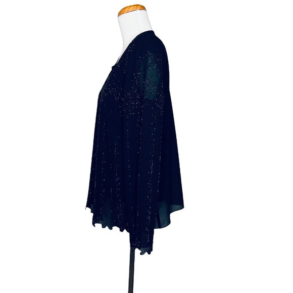 R&M Richards Vintage Formal Hand Beaded Jacket & Tank Top 2 Piece Set Sz 14 USA - Picture 8 of 12